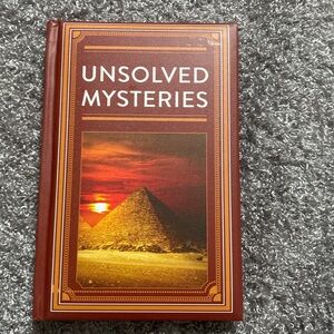 📚 Unsolved Mysteries Hardback Book
